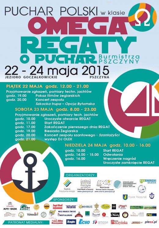 Plakat Regaty Omega 2015