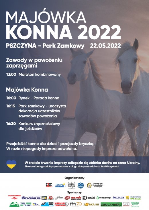 majówka konna 2022 plakat