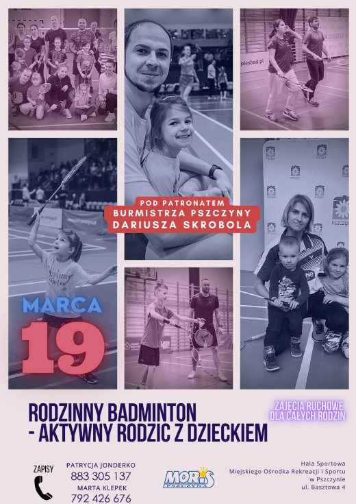 rodzinny badminton 2023 marzec
